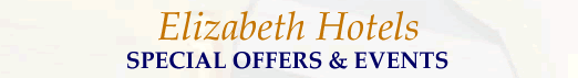 Hotel Accommodation Special Offers Elizabeth Hotels